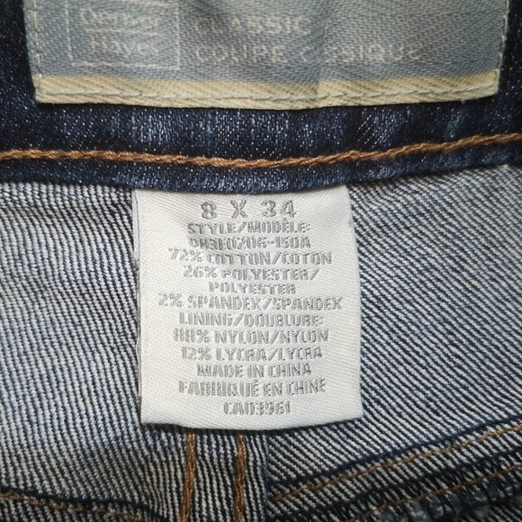 Denver Hayes Classic Fit Ladies Size 8/34 Medium Wash Slight Flare Blue Jeans - Picture 4 of 12